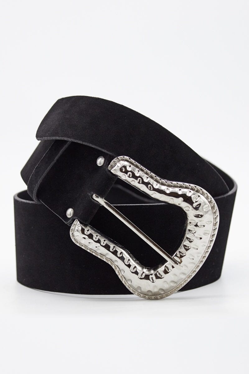Classy Victorian Suede Mega Belt by Madish