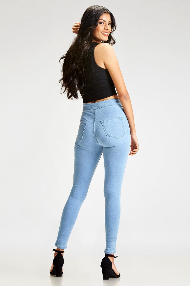 The New Yorker Skinny High Waist Jeans by Madish