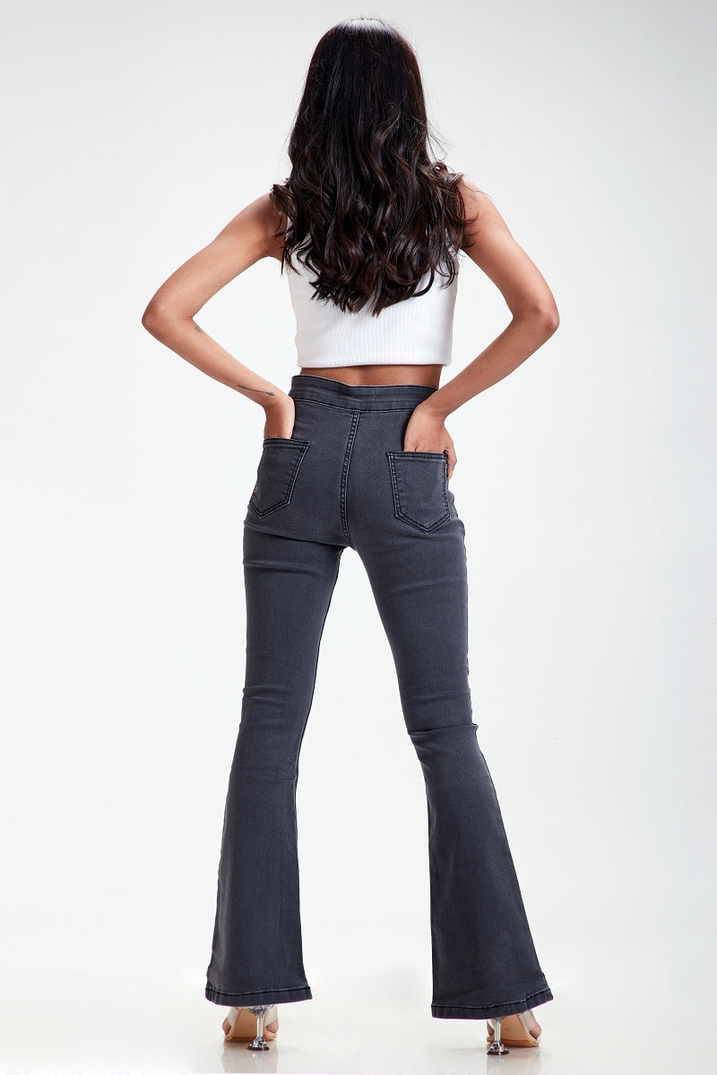 Vintage Bell Bottom High Waist Jeans by Madish