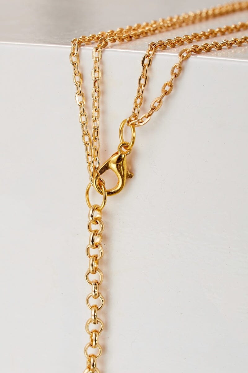Ace of Clubs Double Layered Necklace by Boo & Babe