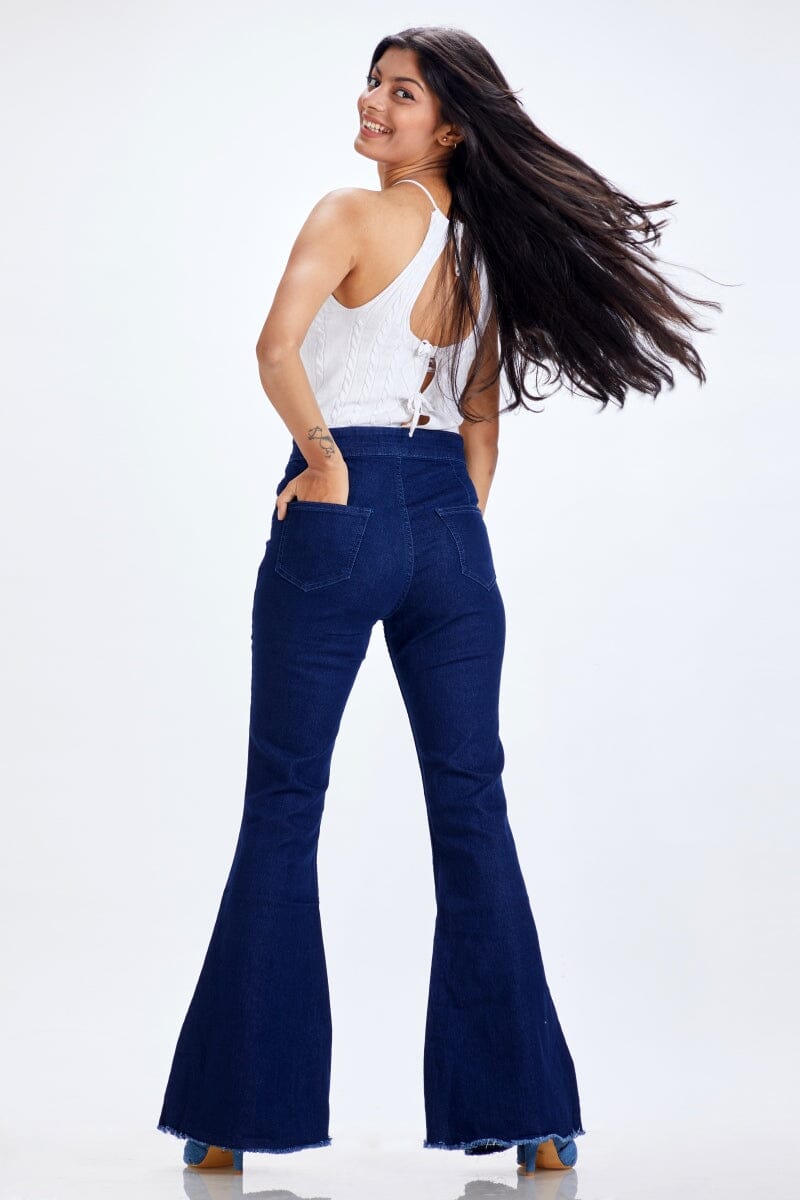 Buy Bell Bottom Jeans Online In India  Etsy India
