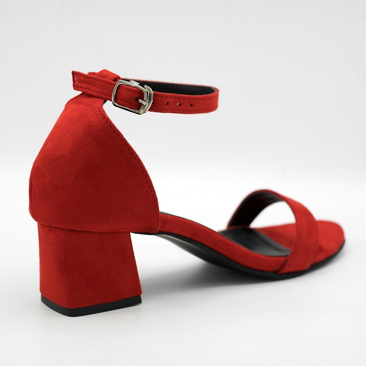 Women Low Block Heels Ankle Strap Buckle Sandals Round Toe Court Shoes  Pumps | eBay