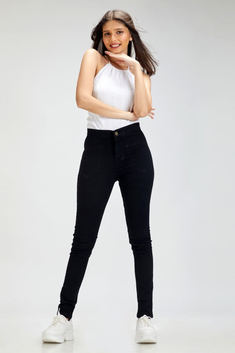 The Classic Skinny High Waist Jeans by Madish