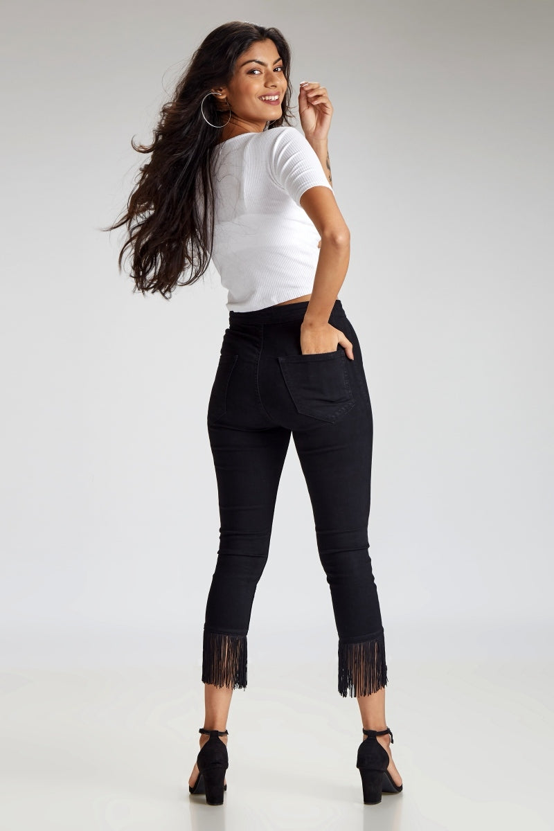 The Disco Skinny High Waist Jeans by Madish