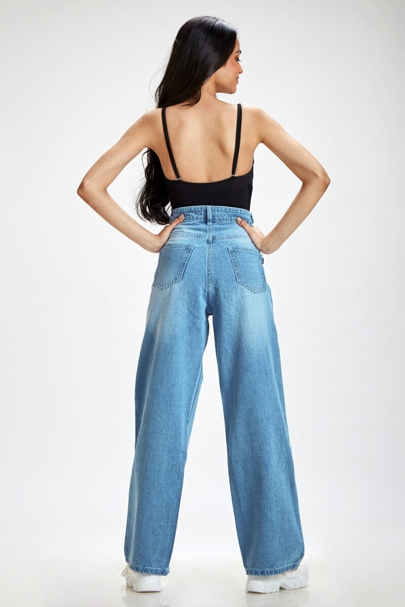 The Exclusive Anti-Fit Wide Leg Jeans by Madish