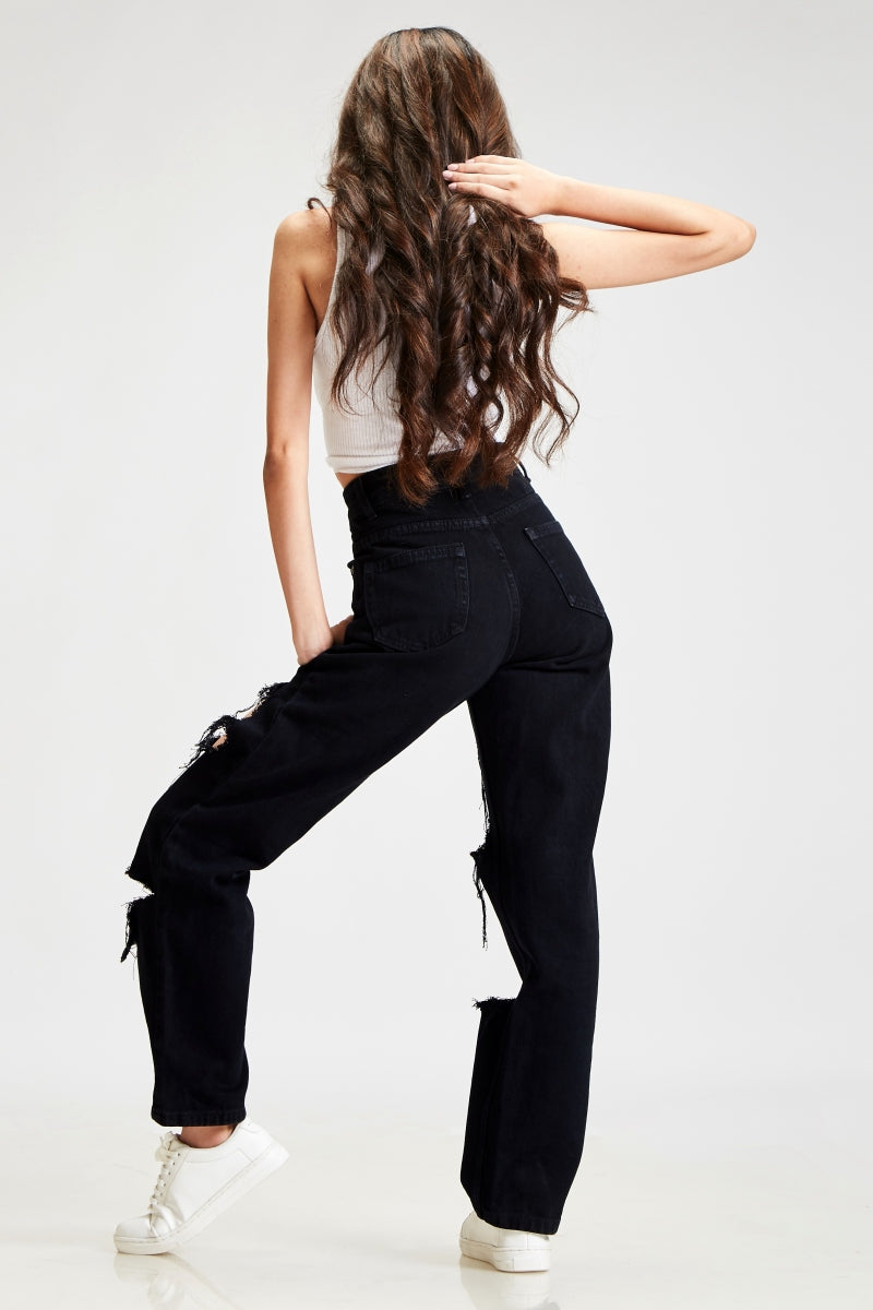 The Superstar High Waist Jeans by Madish