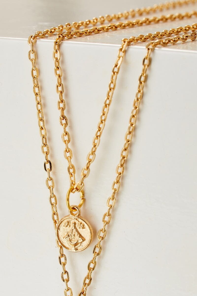 Valentine Double Layered Necklace by Boo & Babe